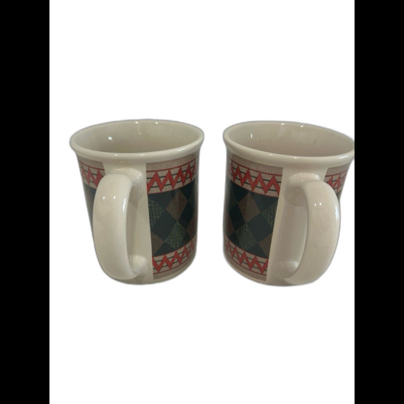 The Hadley Collection by Woolrich Set of (2) Moose Graphic Ceramic Mugs - Picture 2 of 10